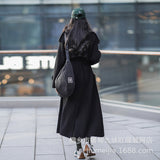 MB FASHION LONG SLEEVE KNIT SWEATER TRENCH COAT 2775LY