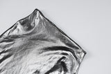 MB FASHION One-Shoulder Shiny Mini Dress - Elegant Party Outfit 9917LY