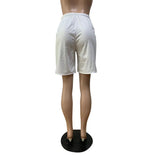 MB FASHION Skull Graphic Drawstring Shorts with Bold Text Print 6027R L-XXL