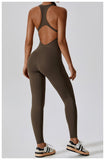 MALYBGG Hollow Back Yoga Jumpsuit for Women 8065LY