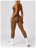 MALYBGG Yoga Catsuit for Backless Elegance 7448LY