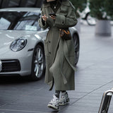 MB FASHION LONG SLEEVE KNIT SWEATER TRENCH COAT 2775LY