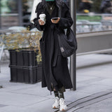 MB FASHION LONG SLEEVE KNIT SWEATER TRENCH COAT 2775LY