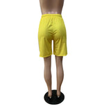 MB FASHION Skull Graphic Drawstring Shorts with Bold Text Print 6027R L-XXL