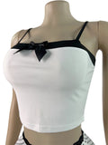 MB FASHION 2-Piece Bow Biker Shorts Set 6020