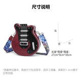 Every Fashion Guitar Shape Crossbody Bag 34-2021