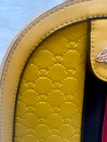 EVERY FASHION Structured Backpack with Bee Accent and Stripe Detail HT—7226S