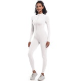MB FASHION Long Sleeve Zip-Up  HIGH QUALITY Jumpsuit 2402