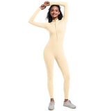 MB FASHION Long Sleeve Zip-Up  HIGH QUALITY Jumpsuit 2402