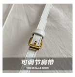 Every Fashion Mini Patent Dome Handbag with Top Handles and Crossbody Strap