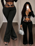 MB FASHION Sexy Flare Pants (PANTS ONLY) 5122