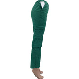 MB FASHION LONG CARGO CORDUROY PANTS 7107LY