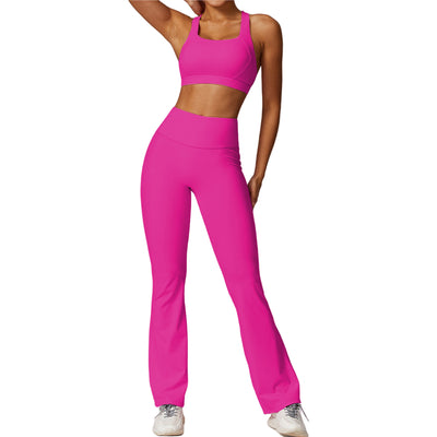 MB FASHION SPORTS BRA AND LEGGING ACTIVE YOGA 2PCS SET 8407LY