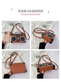 Every Fashion Retro Boombox Handbag with Cassette Tape Design