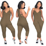 MB FASHION CROPPE CASUAL JUMPSUIT 5734