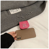 Every Fashion Mini Flap Crossbody Bag with Chain Strap and Logo Detail