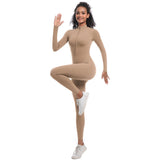 MB FASHION Long Sleeve Zip-Up  HIGH QUALITY Jumpsuit 2402