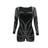 MB FASHION BLING BLING JUMPSUITS 0932LY