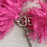 Every Fashion Fluffy Heart-Shaped Faux Fur Shoulder Bag