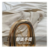 EVERY FASHION Sculptural Metallic Handbag with Chain Strap
