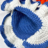 Every Fashion (MIXED PACK 6 PIECE) Handmade Crochet Ruffle Brim Hat