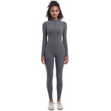 MB FASHION Long Sleeve Zip-Up  HIGH QUALITY Jumpsuit 2402