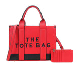 Every Fashion Mini Structured “The Tote Bag” Handbag with Matching Wallet TB6-1122-A