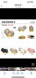 EVERY FASHION Shaggy Dog Fringe Novelty Crossbody Bag TS-1051