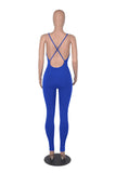 MB FASHION RIBBED SEAMLESS JUMPSUIT SOLID 0279LY