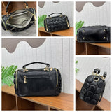 Every Fashion Iridescent Textured Bubble Bag with Detachable Strap