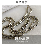 Every Fashion Glam Crystal Fringe Statement Shoulder Bag
