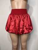 MB FASHION Satin Mini Bubble Skirt – Flirty High-Waist Statement Piece 1088LY
