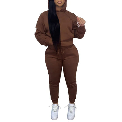 MB FASHION Cozy Hoodie and Jogger Pants 2PCS SET 175R