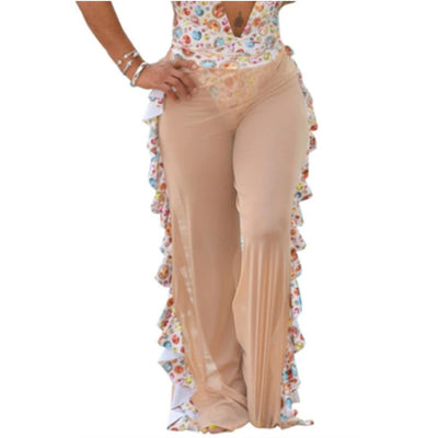 MB FASHION RUFFLES BEACH PANTS 1615