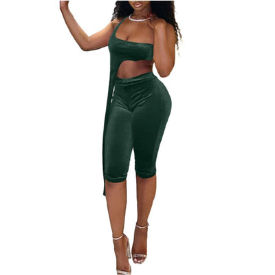 MB FASHION One-Shoulder Crop Top & Knee-Length Shorts Set 5100T WHOLESALE MIXED LOT 84 PIECES $3.00 PER PIECE