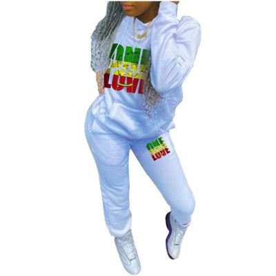 MB FASHION HOODIE SWEATPANTS SET 2998R LAST S