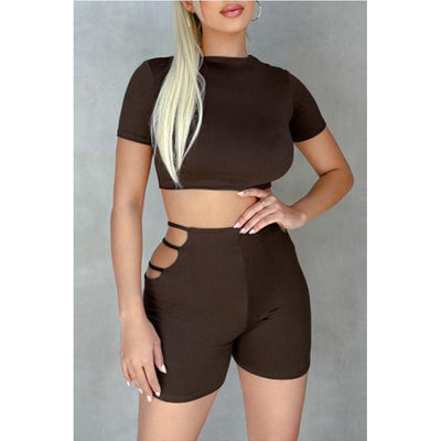 MB FASHION HOLLOW OUT STRETCH SET 2894R  last L