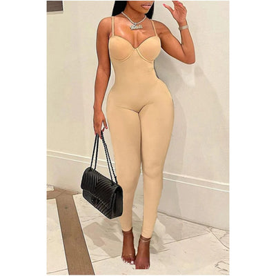 MB FASHION SEXY STRETCH JUMPSUITS 0418T