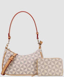 EVERY FASHION Hobo Shoulder Bag with Matching Wallet 007-1261A
