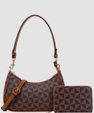 EVERY FASHION Hobo Shoulder Bag with Matching Wallet 007-1261A