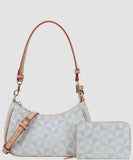 EVERY FASHION Hobo Shoulder Bag with Matching Wallet 007-1261A