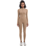 MB FASHION Long Sleeve Zip-Up  HIGH QUALITY Jumpsuit 2402