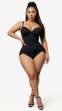 MB FASHION Plunging Neckline Shapewear Bodysuit 1677