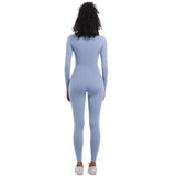 MB FASHION Long Sleeve Zip-Up  HIGH QUALITY Jumpsuit 2402
