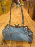 Every Fashion Embellished Floral Rhinestone Shoulder Bag 59258
