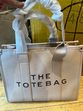 Every Fashion Structured Everyday Tote Bag with Matching Zip Pouch 98981