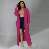 MALYBGG Casual Long Sleeve Knit Cardigan for a Fashion Statement 6813LY