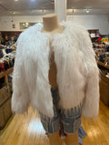 Every Fashion Chic Luxe Faux Fur Statement Jacket