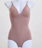 MB FASHION Deep Plunge V-Neck Shapewear Bodysuit 6504