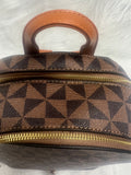 EVERY FASHION Geometric Pattern Backpack with Dual Zipper Compartments